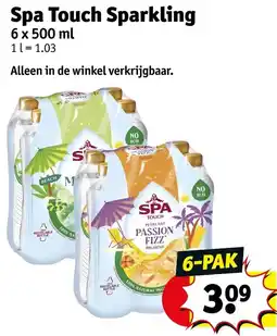 Kruidvat Spa Touch Sparkling aanbieding