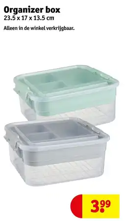 Kruidvat Organizer box aanbieding