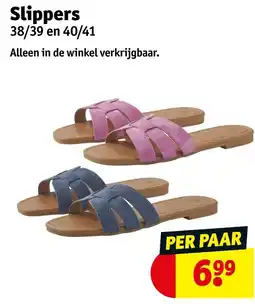 Kruidvat Slippers aanbieding