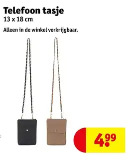 Kruidvat Telefoon tasje aanbieding