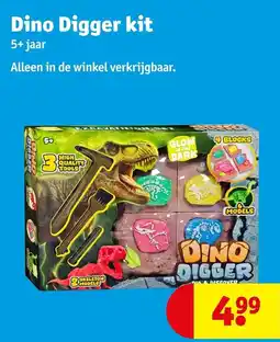 Kruidvat Dino Digger kit aanbieding