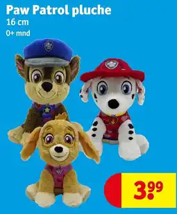 Kruidvat Paw Patrol pluche aanbieding