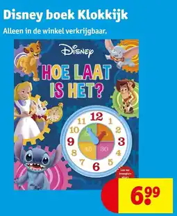 Kruidvat Disney boek Klokkijk aanbieding
