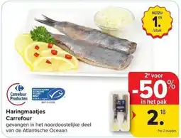 Carrefour Market Haringmaatjes Carrefour aanbieding