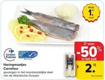 Carrefour Market Haringmaatjes Carrefour aanbieding