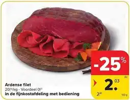 Carrefour Market Ardense filet aanbieding