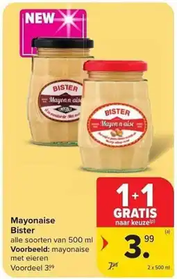 Carrefour Market Mayonaise Bister aanbieding