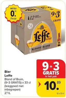 Carrefour Market Bier Leffe aanbieding