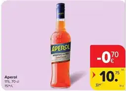 Carrefour Market Aperol aanbieding
