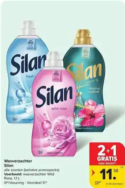 Carrefour Market Wasverzachter Silan aanbieding