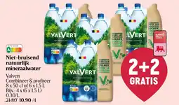 Delhaize Niet-bruisend natuurlijk mineraalwater aanbieding