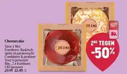 Delhaize Cheesecake tarte à moi aanbieding