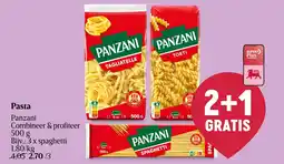 Delhaize Pasta Panzani aanbieding