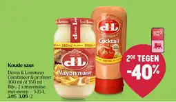 Delhaize Koude saus aanbieding