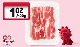Delhaize Mager Spek aanbieding