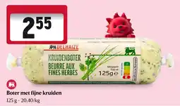 Delhaize Boter met fijne kruiden aanbieding