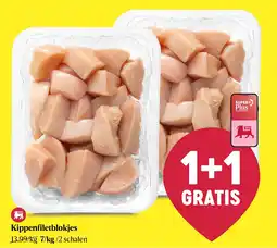 Delhaize Kippenfiletblockjes aanbieding