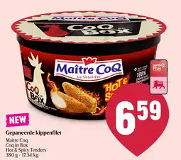Delhaize Gepaneerde kippenfilet aanbieding