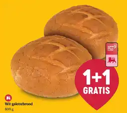 Delhaize Wit Galettebrood aanbieding