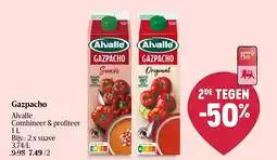 Delhaize Gazpacho Alvalle aanbieding