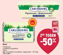 Delhaize Boter Carlsbourg Combineer & profiteer aanbieding