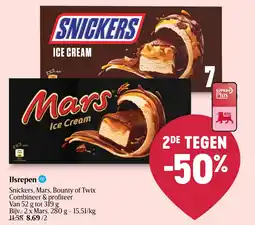 Delhaize Ijsrepen aanbieding