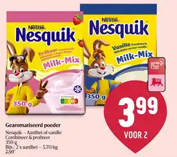 Delhaize Gearomatiseerd Poeder Nesquik aanbieding
