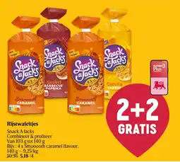 Delhaize Rijstwafeltjes Snack A Jacks aanbieding