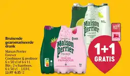 Delhaize Bruisende gearomatiseerde drank maison perrier forever aanbieding