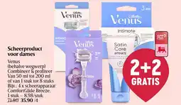 Delhaize Scheerproduct voor dames aanbieding