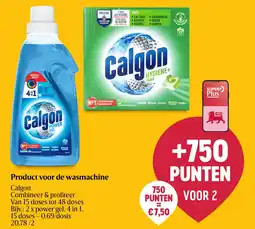 Delhaize Product voor de wasmachine Calgon aanbieding