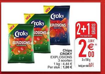Cora Chips Croky aanbieding