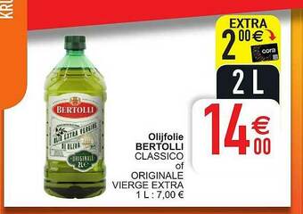 Cora Olijfolie Bertolli aanbieding