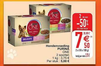 Cora Hondenvoeding Purina aanbieding