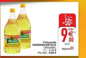 Cora Frituurolie Vandemoortele aanbieding