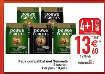 Cora Pads Compatibel Met Senseo aanbieding