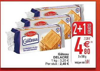 Gâteau Delacre