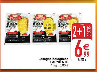 Lasagne Bolognese Farniente