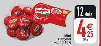 Cora Mini Babybel aanbieding