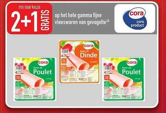 Cora Fijne Vleeswaren Van Gevogelte aanbieding