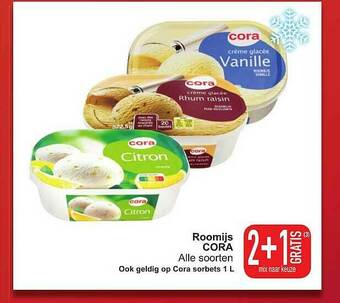 Cora Roomijs aanbieding