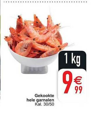 Cora Gekookte Hele Garnalen aanbieding