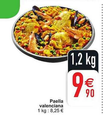 Cora Paella Valenciana aanbieding
