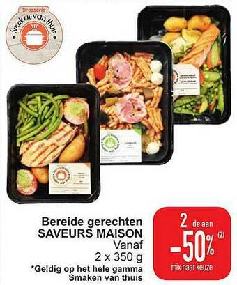 Cora Bereide Gerechten Saveurs Maison aanbieding