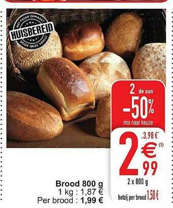 Cora Brood aanbieding