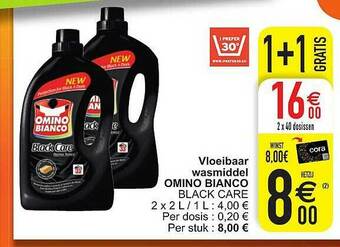 Cora Vloeibaar Wasmiddel Omino Bianco aanbieding