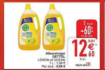 Cora Allesreiniger Dettol aanbieding