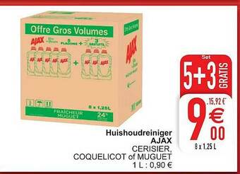 Cora Huishoudreiniger Ajax aanbieding