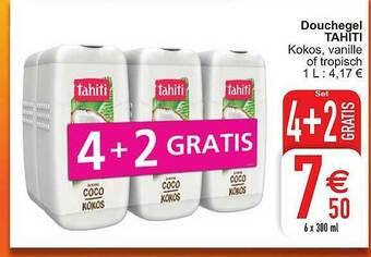Cora Douchegel Tahiti aanbieding