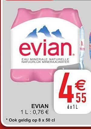 Cora Evian aanbieding